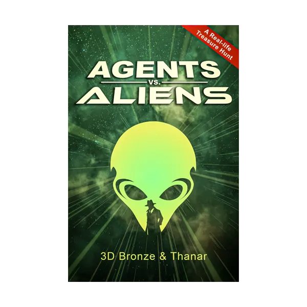Cover art for Agents vs. Aliens