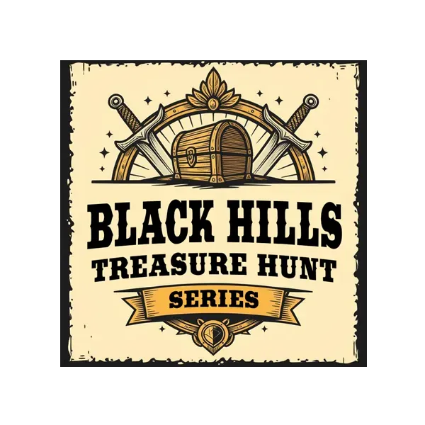 Cover art for Black Hills Treasure Hunt series (excluding Fall 2025 hunt)