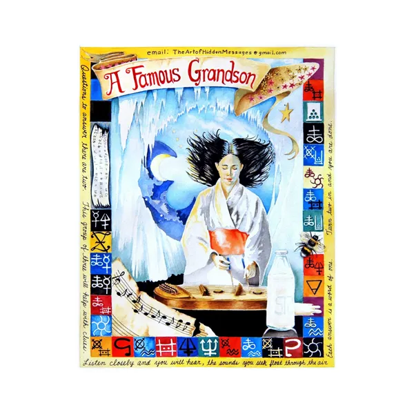 Cover art for A Famous Grandson