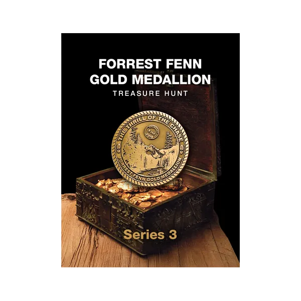 Cover art for Forrest Fenn Gold Medallion Treasure Hunt Series 3