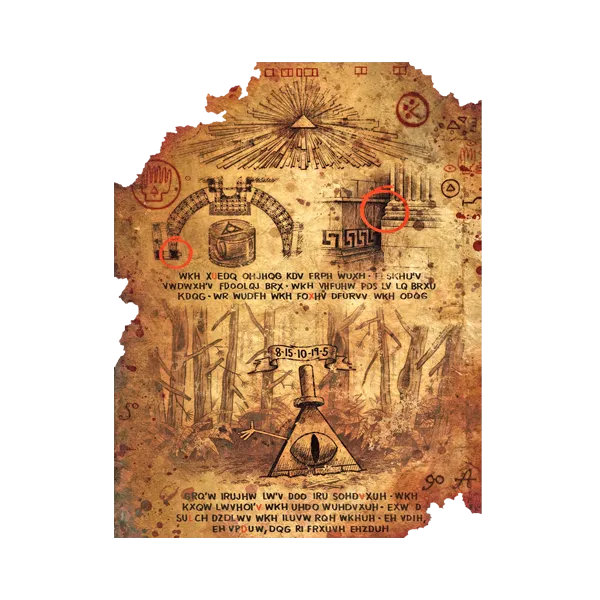 Cover art for Gravity Falls Cipher Hunt