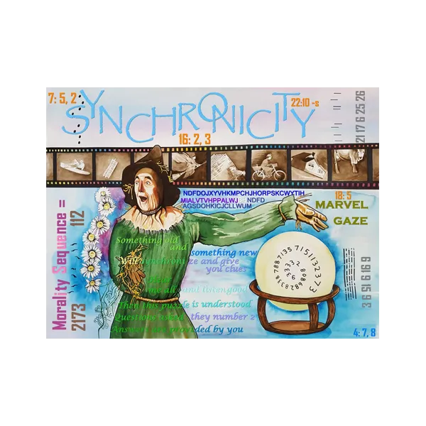 Cover art for Synchronicity, the Wizard of Oz Armchair Treasure Hunt