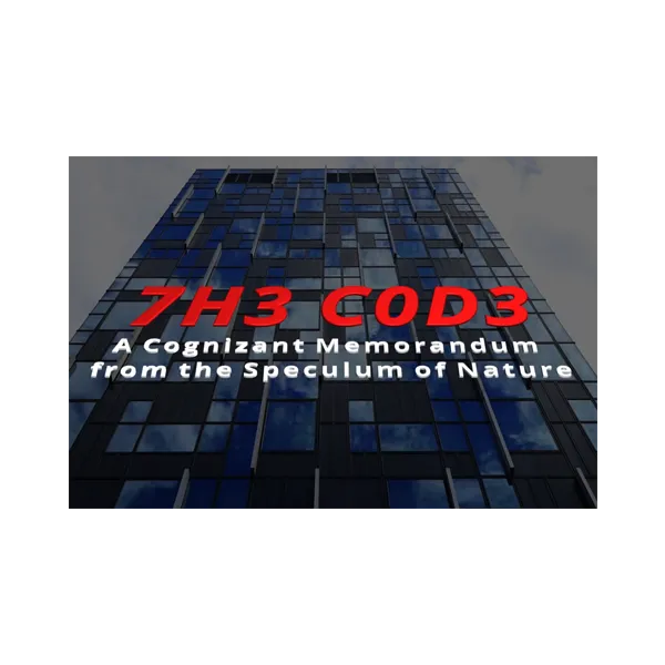 Cover art for 7H3 C0D3 (The Code) - A Cognizant Memorandum from the Speculum of Nature