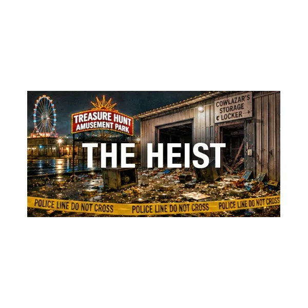 Cover art for The Treasure Hunt Amusement Park Heist